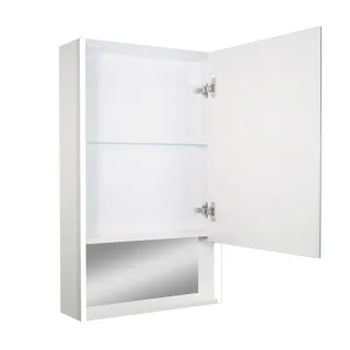 Зеркало-шкаф Reflexion Box White 50 RF2420WH с подсветкой 50х80